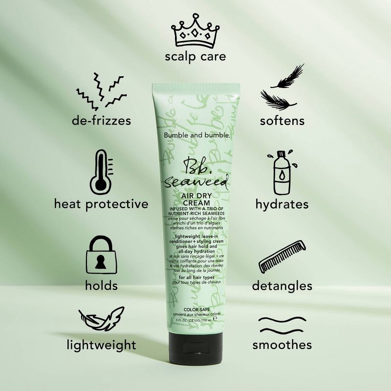 slide 4 of 8, Bumble and Bumble Seaweed Air Dry Cream - 2 fl oz - Ulta Beauty, 2 fl oz