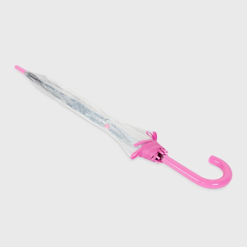 slide 4 of 6, ShedRain Bubble Umbrella - Pearl Pink: Manual Solid Design, Plastic Handle, 52" Span, Canvas & Elastic Construction, 1 ct
