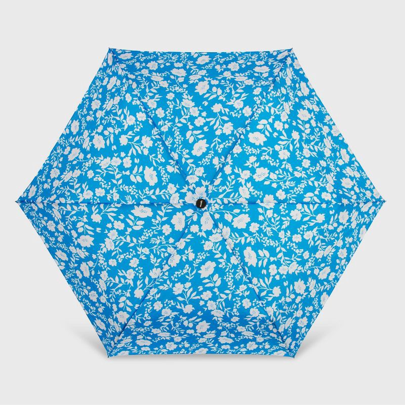 slide 8 of 8, ShedRain Auto Open Auto Close Compact Umbrella - Marietta: Telescoping Shaft, Abstract Pattern, 54" Span, 1 ct