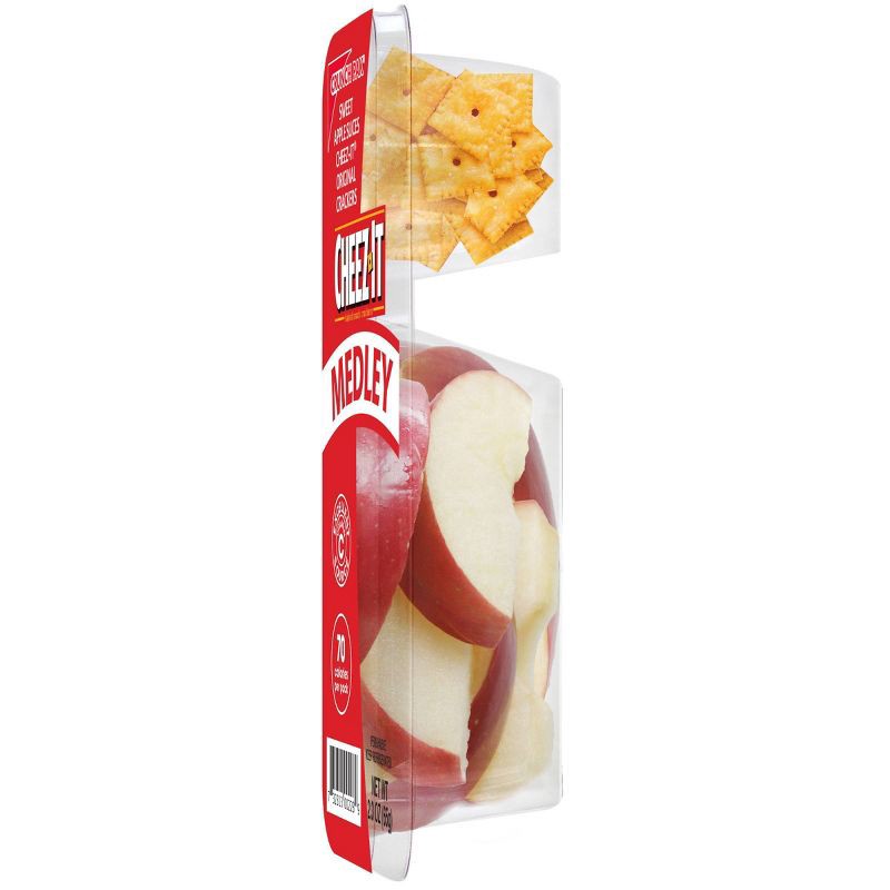 slide 4 of 5, Crunch Pak Sweet Apples & Cheez-It Medley - 2.3oz, 2.3 oz