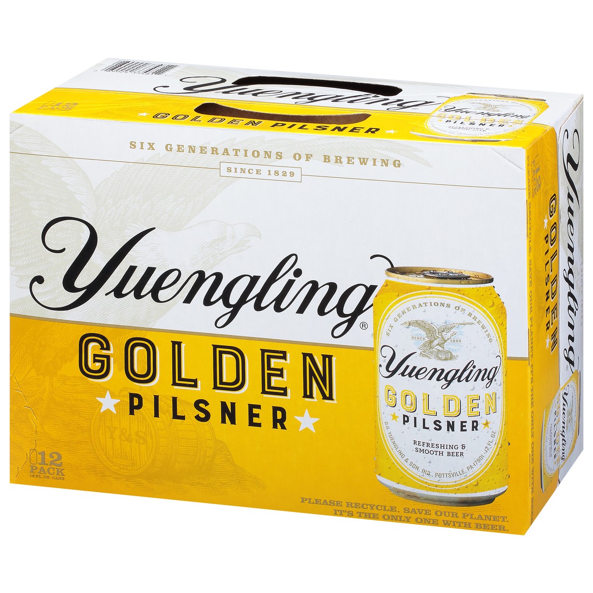 slide 9 of 15, Yuengling Golden Pilsner Beer 12 - 12 fl oz Cans, 12 ct; 12 fl oz