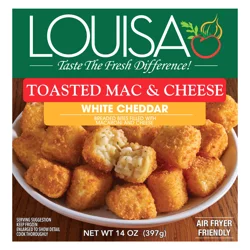 Louisa Toasted Mac & Cheese, White Cheddar, 14 oz