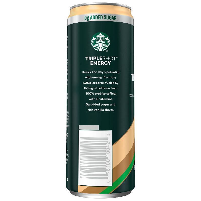 slide 2 of 6, Starbucks RTD Starbucks Tripleshot Vanilla Premium Coffee Drink - 11 fl oz Can, 11 fl oz