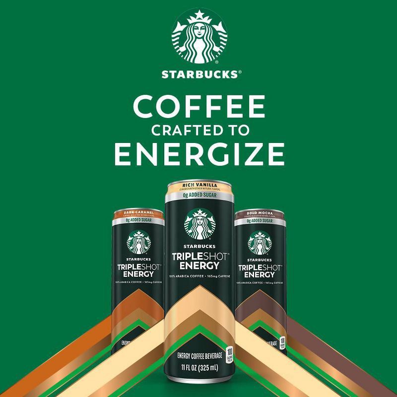 slide 4 of 6, Starbucks RTD Starbucks Tripleshot Vanilla Premium Coffee Drink - 11 fl oz Can, 11 fl oz