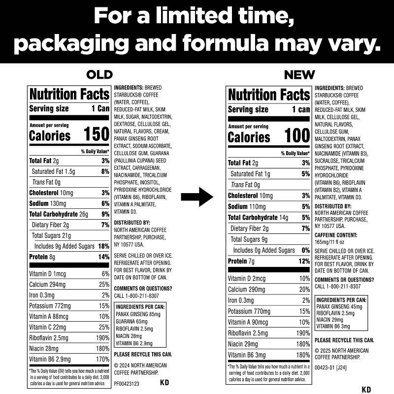 slide 5 of 6, Starbucks RTD Starbucks Tripleshot Vanilla Premium Coffee Drink - 11 fl oz Can, 11 fl oz