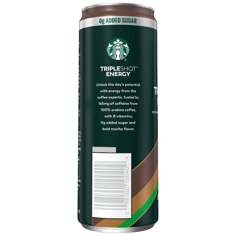 slide 2 of 6, Starbucks RTD Starbucks Tripleshot Mocha Premium Coffee Drink - 11 fl oz Can, 11 fl oz