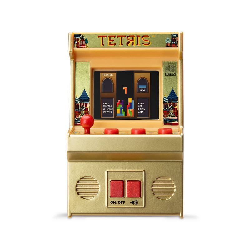 slide 2 of 5, Tetris Arcade Classic Handheld Game : Electronic Game, Single Player, Sound Effects, Creative Thinking, 1 ct