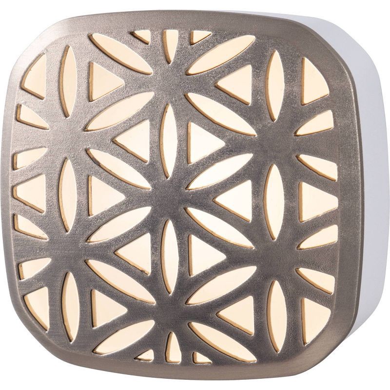 slide 2 of 14, Energizer LED Mini Deco Lights Flower Design 2pk: Plug-In Nightlights, Electric, White, All Ages, 5 Watts, No Assembly Required, 2 ct