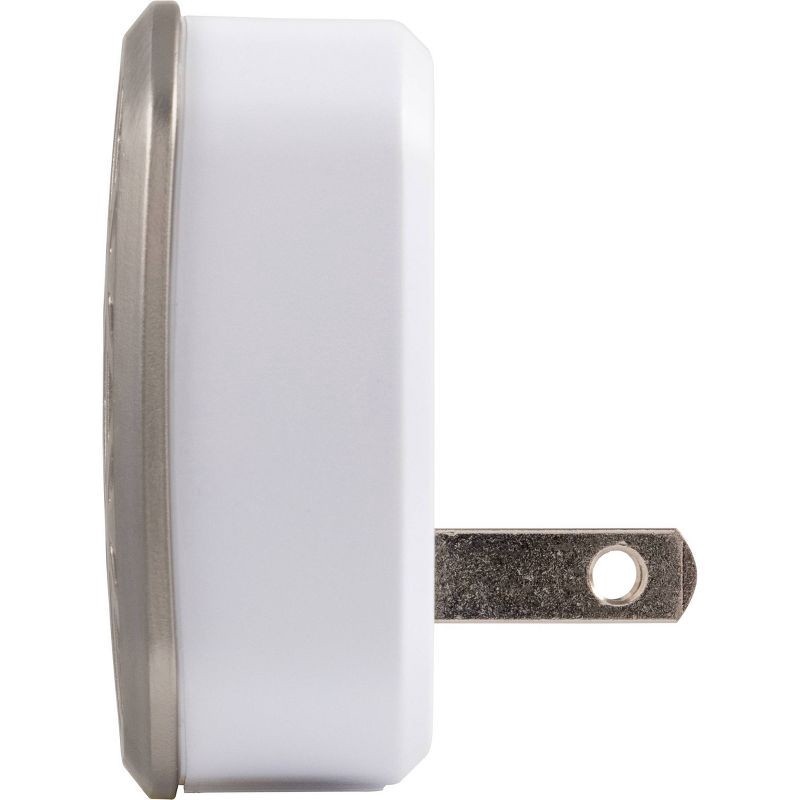 slide 3 of 14, Energizer LED Mini Deco Lights Flower Design 2pk: Plug-In Nightlights, Electric, White, All Ages, 5 Watts, No Assembly Required, 2 ct