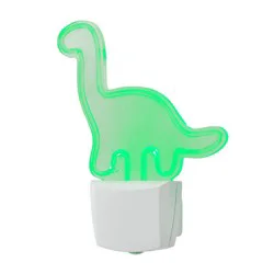 Energizer LED Dinosaur Automatic Night Light: Kids' Plug-In Nightlight, Green, Electric, 5W, All Ages, No Assembly Required