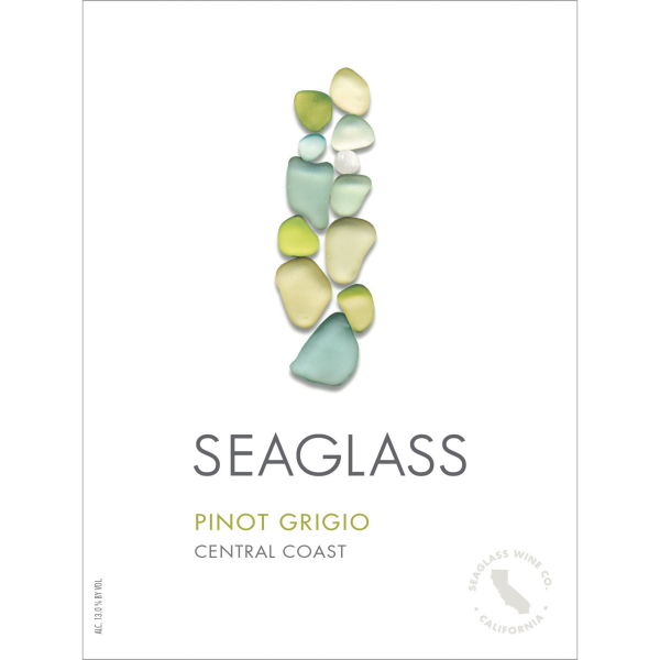 slide 9 of 16, SEAGLASS Pinot Grigio White Wine, 750mL Wine Bottle, 13.5% ABV, 750 ml