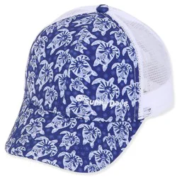 Sun N Sand Youth Turtle Trucker Cap