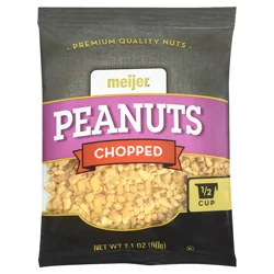 Meijer Chopped Peanuts, 2.1 Oz