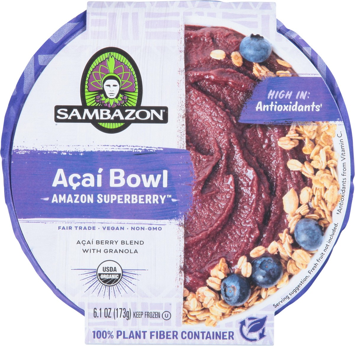 slide 7 of 9, Sambazon Amazon Superberry Acai Bowl 6.1 oz, 6.1 oz