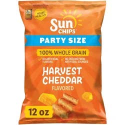 Frito-Lay SunChips Harvest Cheddar Party Size - 12oz