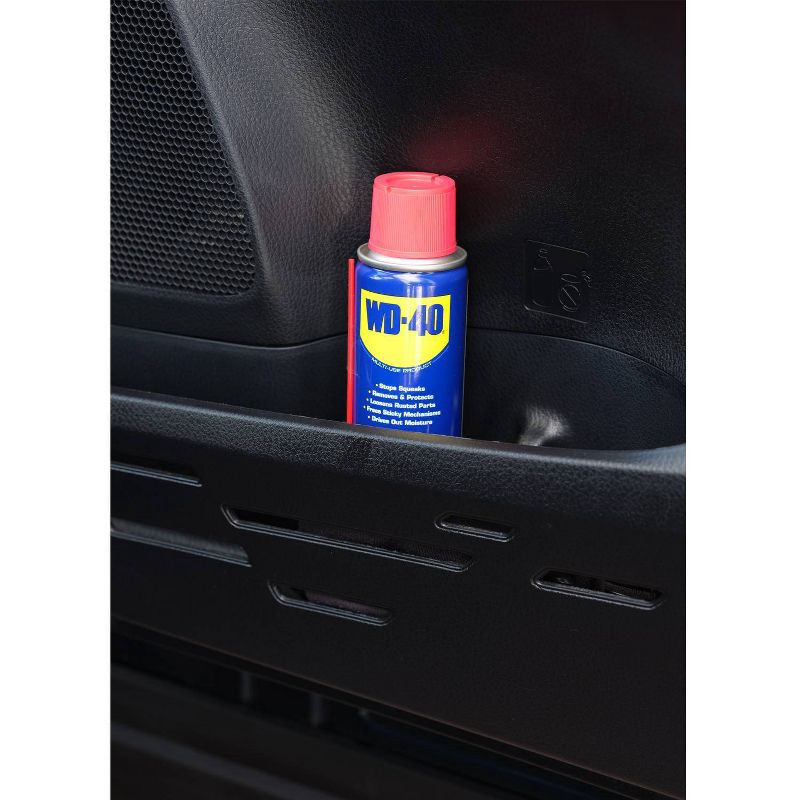 slide 4 of 5, WD-40 2.75oz Multi-Use Industrial Lubricant: Motor Oil & Automotive Fluids, Garage & Hardware, Net Weight 4.8, 2.75 oz