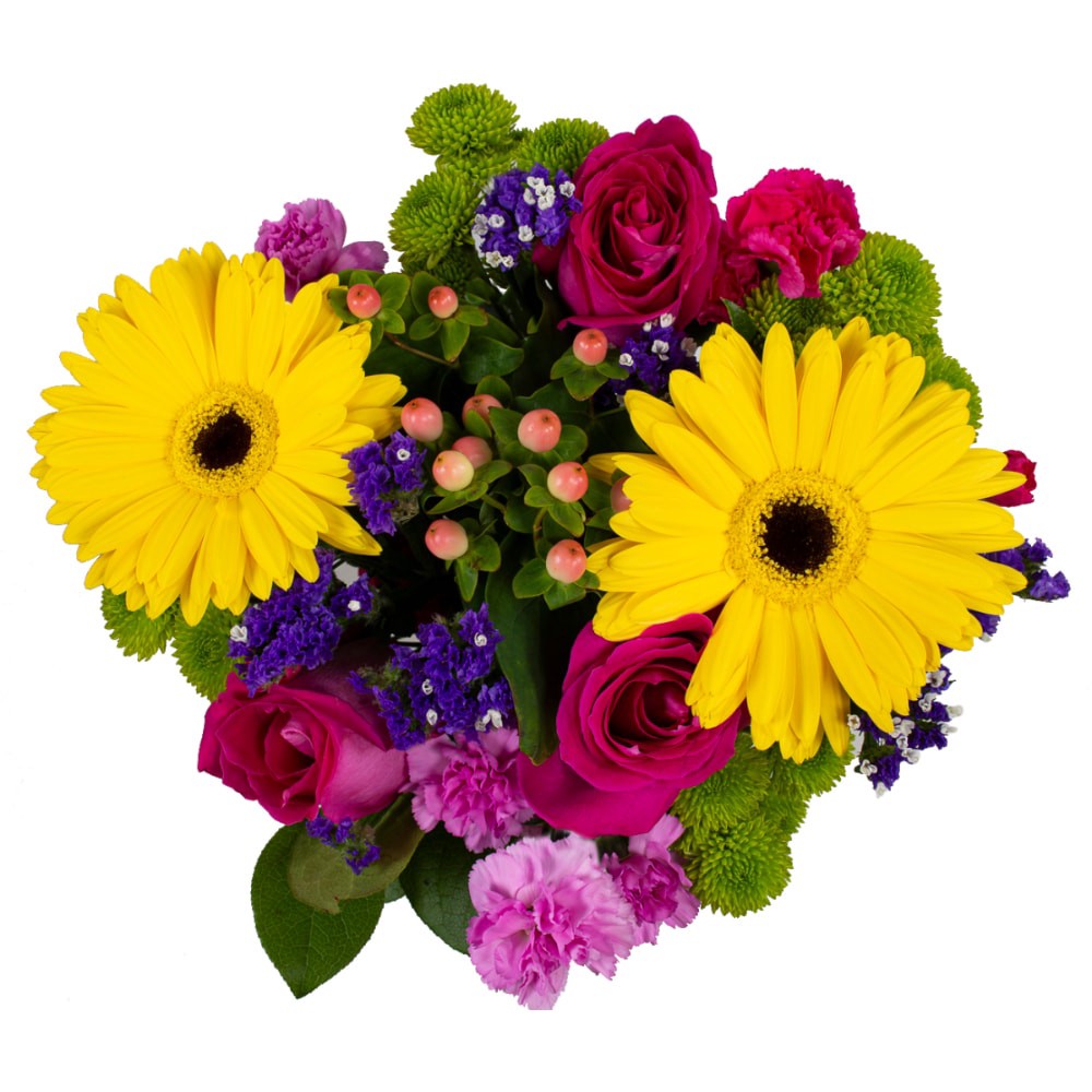 slide 1 of 2, Bella Mixed Flower Bouquet, 10 ct; 15 stems