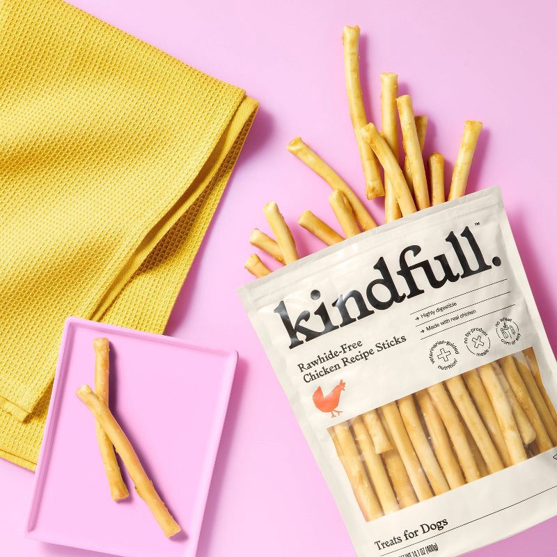 slide 2 of 7, Hide Free Chicken Recipe Stick Dog Treat - Kindfull™ - 14.1oz/40ct, 14.1 oz, 40 ct