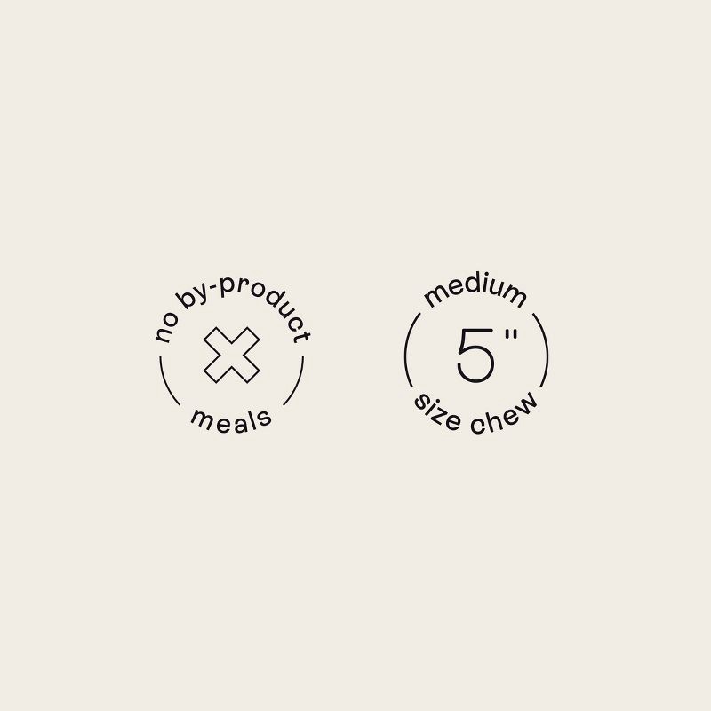 slide 7 of 7, Rawhide Alternative Collagen Roll Beef Flavor Dog Treat - Kindfull™ - 8oz/5ct, 8 oz, 5 ct