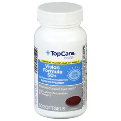 TopCare Health Vision Formula 50+ 50 Softgels
