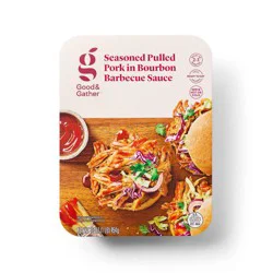 Seasoned Pulled Pork in Bourbon Barbecue Sauce - 16oz - Good & Gather™