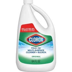 Clorox Clean-Up Cleaner Refill - 64 fl oz: Multi-Surface, Original Scent, Liquid Form