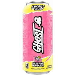 GHOST Energy Drink Ghost Energy Sour Pink Lemonade Energy Drink - 16 fl oz Can