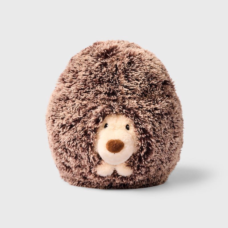 slide 4 of 4, 10" Hedgehog Stuffed Animal - Gigglescape™: Farm Animal Plush Toy, Child Age 1+, Lightweight, 1 ct