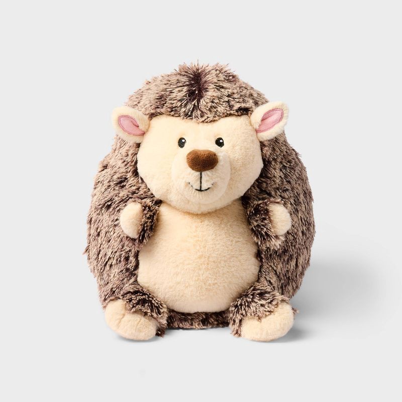 slide 1 of 4, 10" Hedgehog Stuffed Animal - Gigglescape™: Farm Animal Plush Toy, Child Age 1+, Lightweight, 1 ct