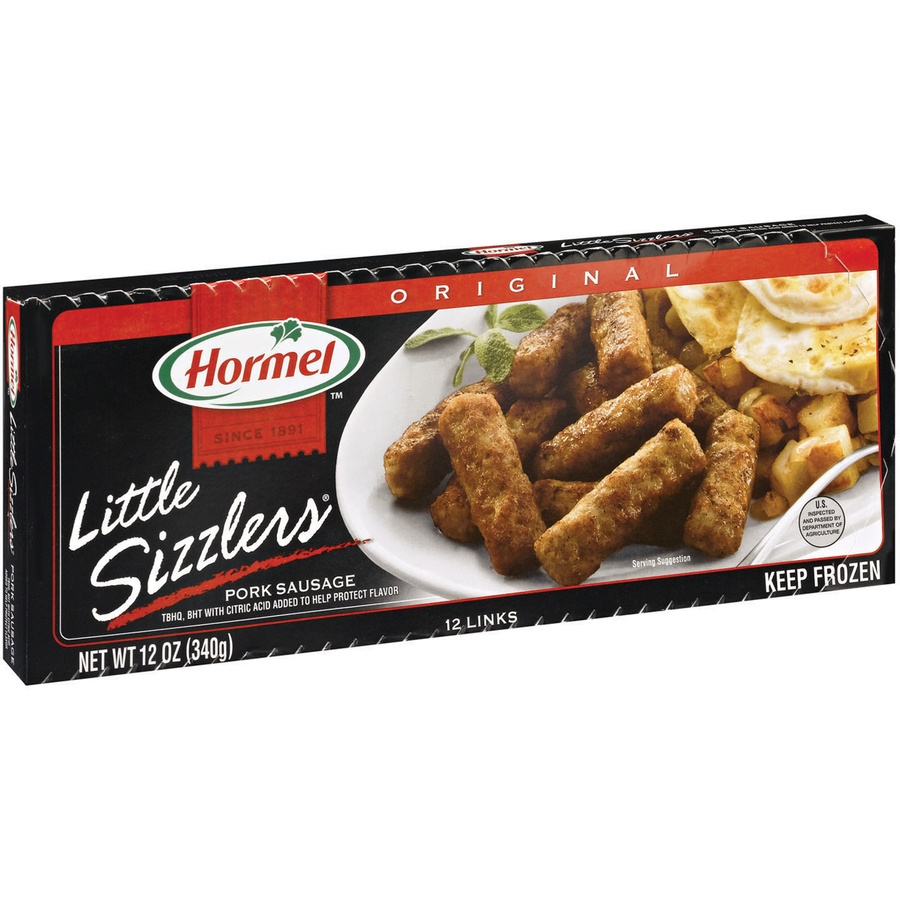 slide 2 of 3, Hormel Little Sizzlers Pork Sausages, 12 oz