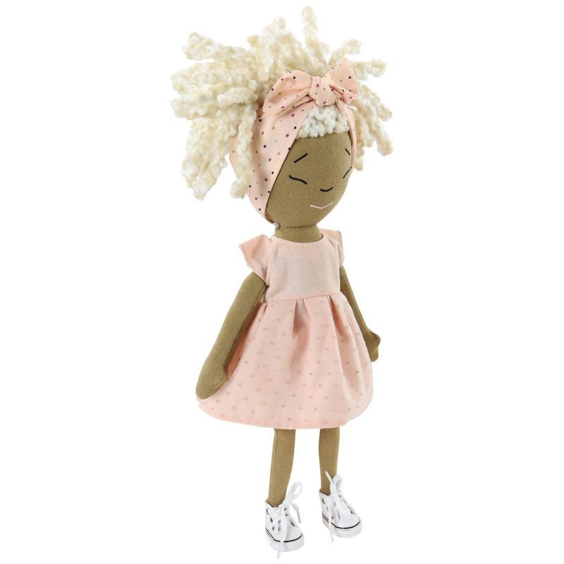 slide 2 of 8, HarperIman 14" Plush Doll - Callie: Curly Hair, Social Skills Focus, Fashion and Beauty Theme, 1 ct