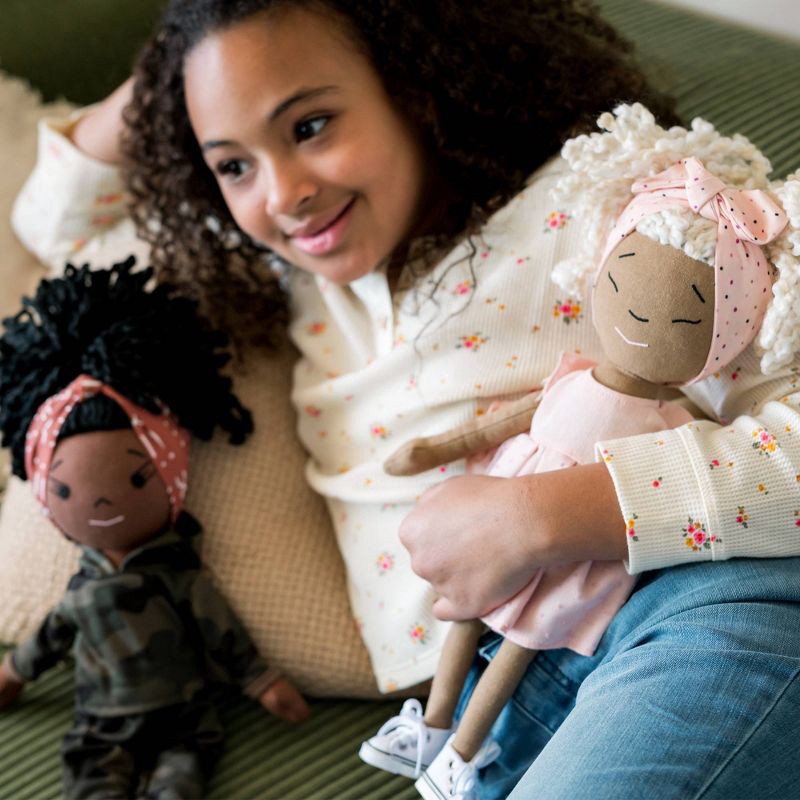 slide 7 of 8, HarperIman 14" Plush Doll - Callie: Curly Hair, Social Skills Focus, Fashion and Beauty Theme, 1 ct