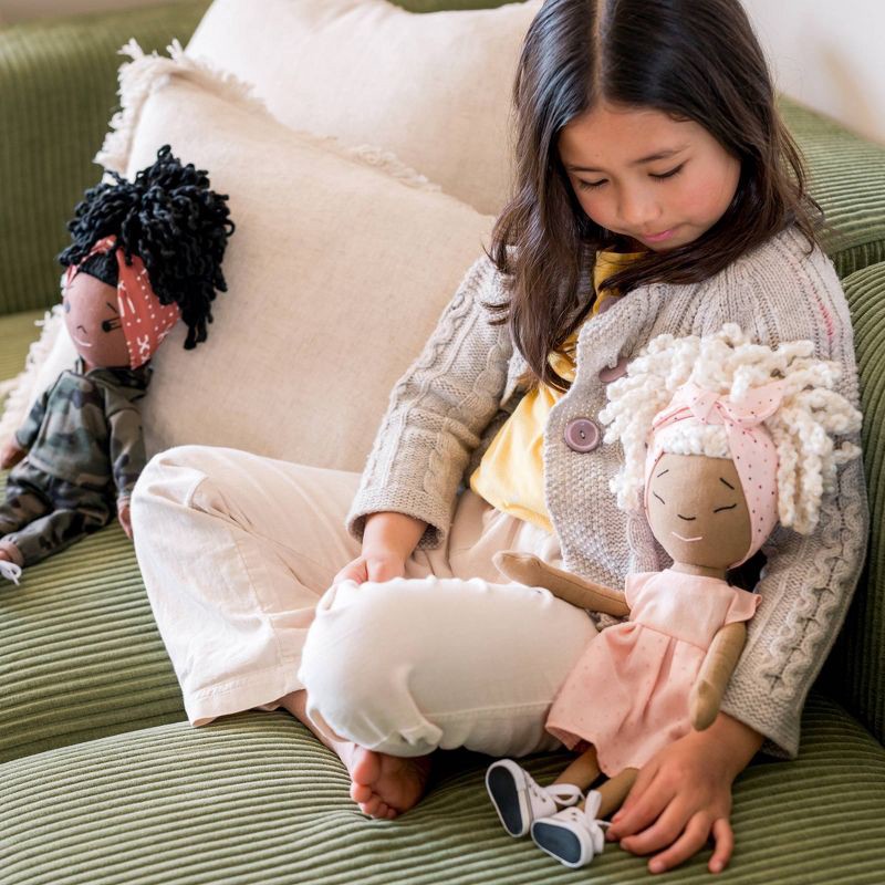 slide 8 of 8, HarperIman 14" Plush Doll - Callie: Curly Hair, Social Skills Focus, Fashion and Beauty Theme, 1 ct