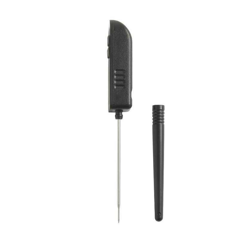 slide 7 of 9, Taylor Digital LED Kitchen Meat Cooking Thermometer Black: Instant Read, Oversized Display, -40 to 450°F, Battery Included, 1 ct