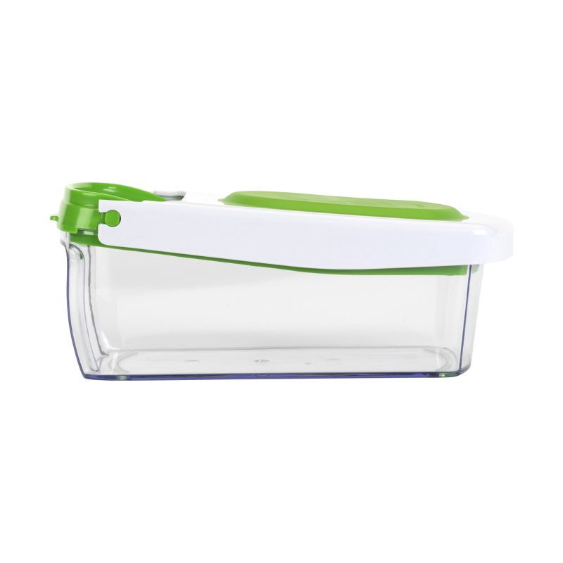 slide 2 of 5, GoodCook Ready Vegetable Dicer: Manual Food Chopper, Onion & Vegetable Dicer, Stainless Steel Blade, Hand Wash, Green, 1 ct