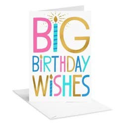 American Greetings Kids' 'Big Birthday Wishes' Birthday Card