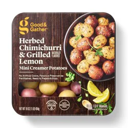 Herbed Chimichurri & Grilled Lemon Naturally Flavored Mini Creamer Potatoes - 16oz - Good & Gather™
