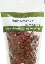 DSD Merchandisers Raw Almonds 18 oz