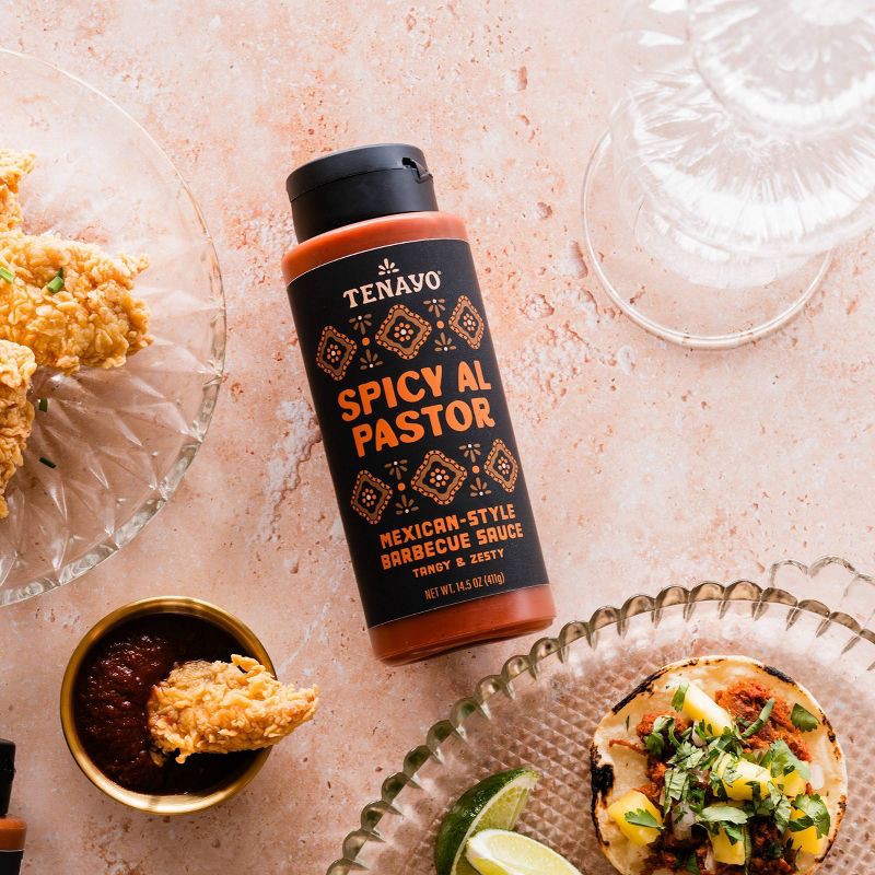 slide 6 of 6, Tenayo Al Pastor BBQ Sauce - 14.5oz, 14.5 oz