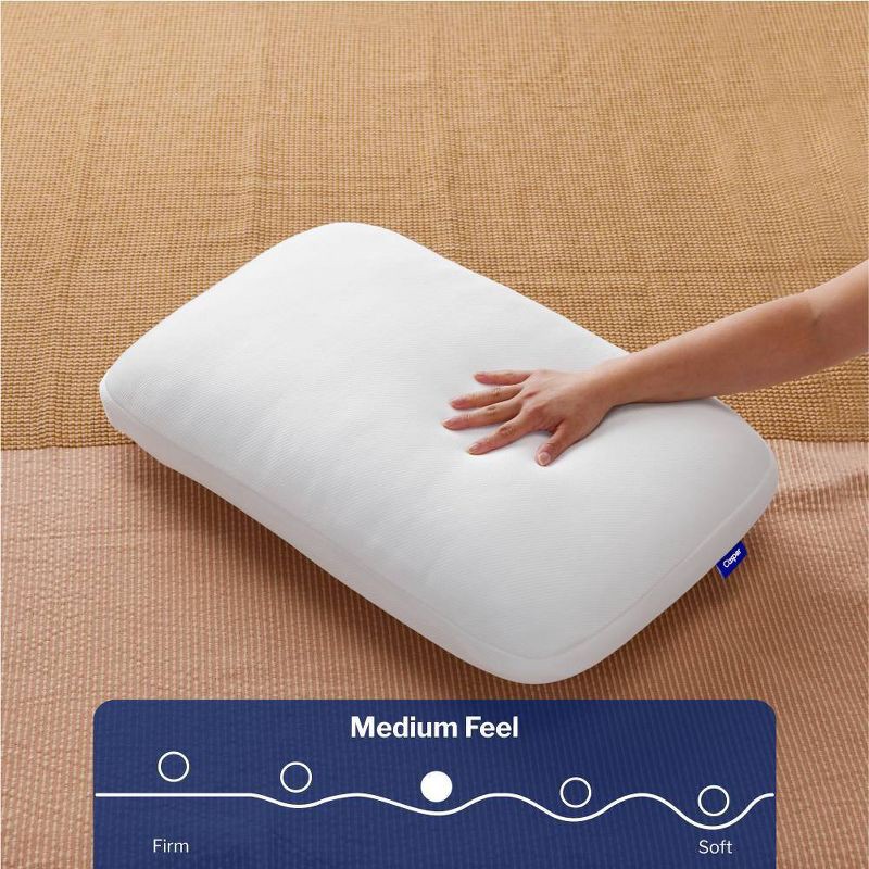 slide 3 of 9, Casper Sleep The Casper Medium Essential Cooling Hybrid Pillow - Standard, 1 ct