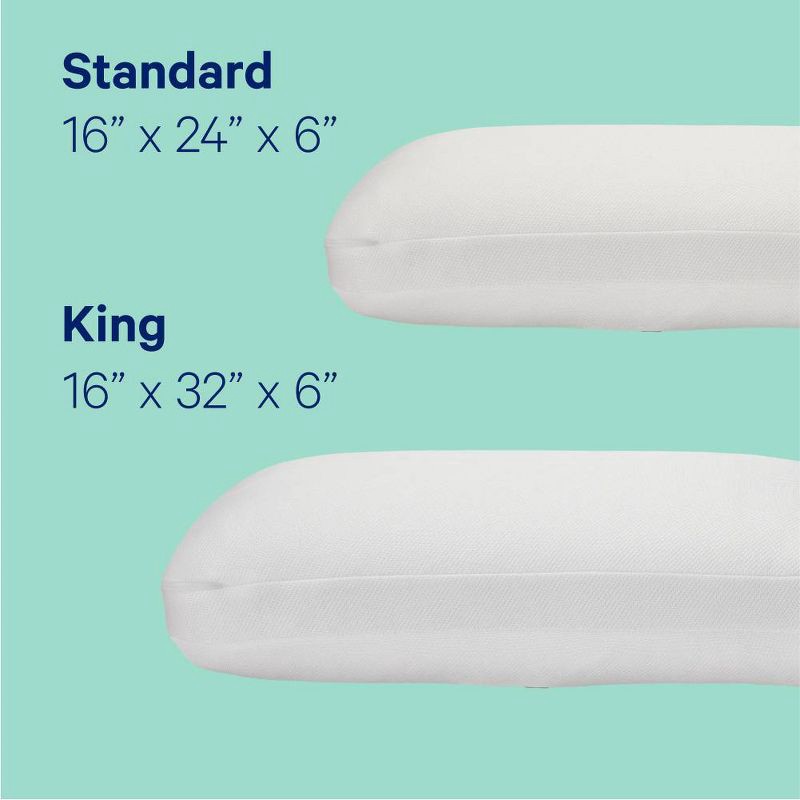 slide 5 of 9, Casper Sleep The Casper Medium Essential Cooling Hybrid Pillow - Standard, 1 ct