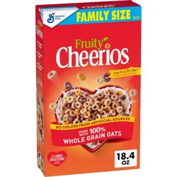 Cheerios Fruity Family Size Breakfast Cereal - 18.4oz
