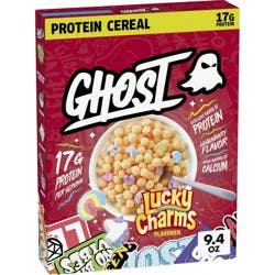 General Mills Ghost Protein x Lucky Charms Breakfast Cereal - 9.4oz