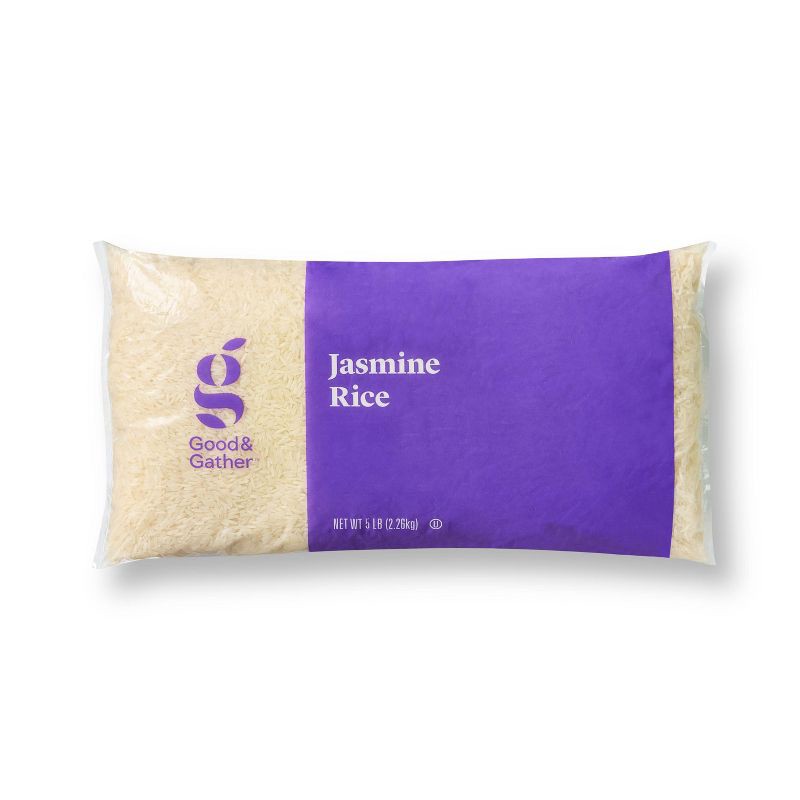 slide 1 of 4, Jasmine Rice - 5lb - Good & Gather™, 5 lb