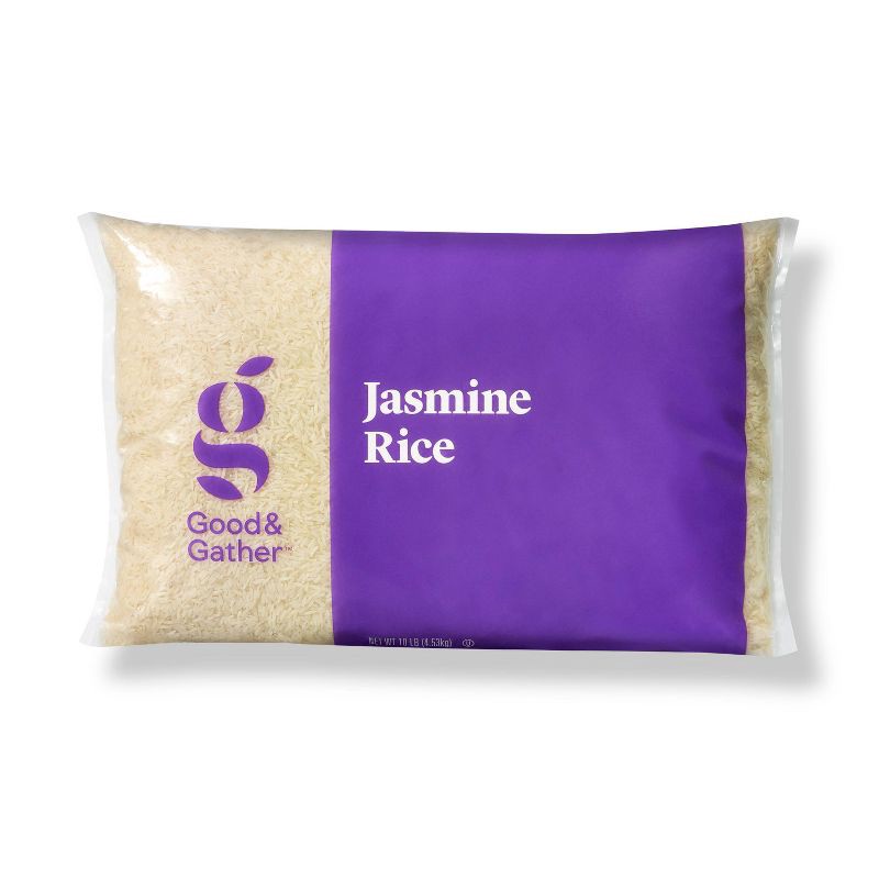slide 1 of 4, Jasmine Rice - 10lb - Good & Gather™, 10 lb