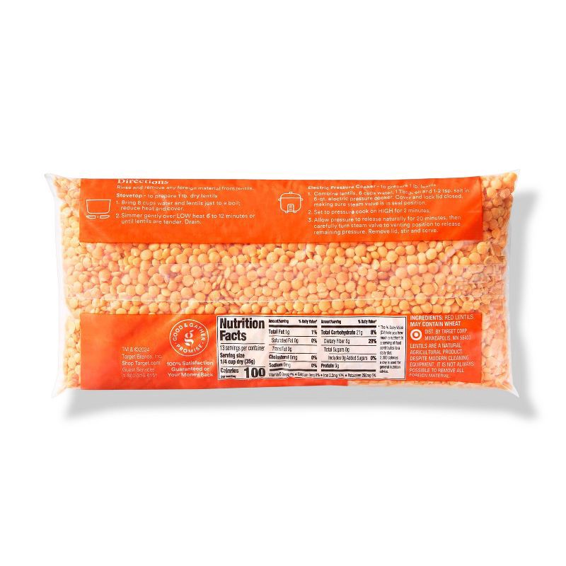 slide 2 of 4, Red Lentils - 16oz - Good & Gather™, 16 oz