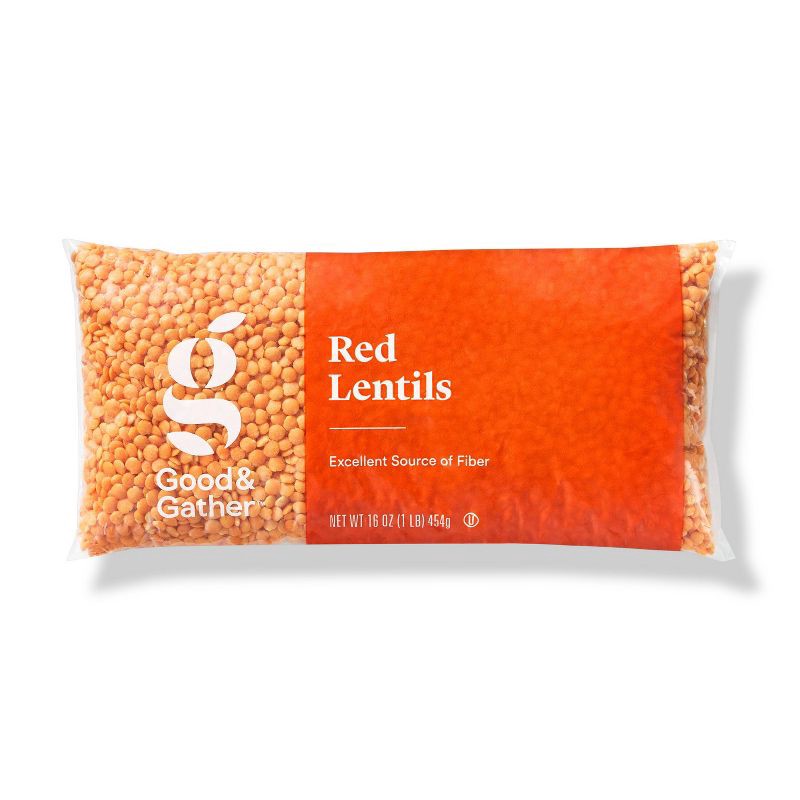 slide 1 of 4, Red Lentils - 16oz - Good & Gather™, 16 oz