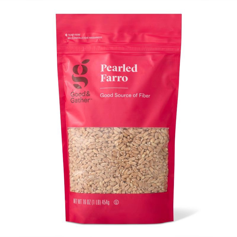 slide 1 of 4, Pearled Farro - 16oz - Good & Gather™, 16 oz