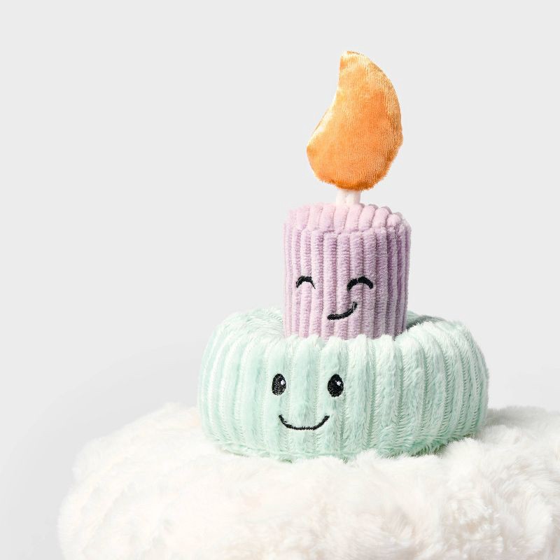 slide 4 of 5, 13" Stackable Layer Cake Stuffed Animal - Gigglescape™: Polyester, Food Theme, 1 Year+, 1 ct