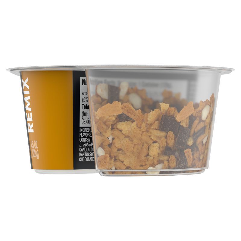 slide 10 of 12, Oikos REMIX Vanilla with Chocolate and Graham Greek Yogurt - 11g Protein 4.5oz, 11 gram, 4.5 oz